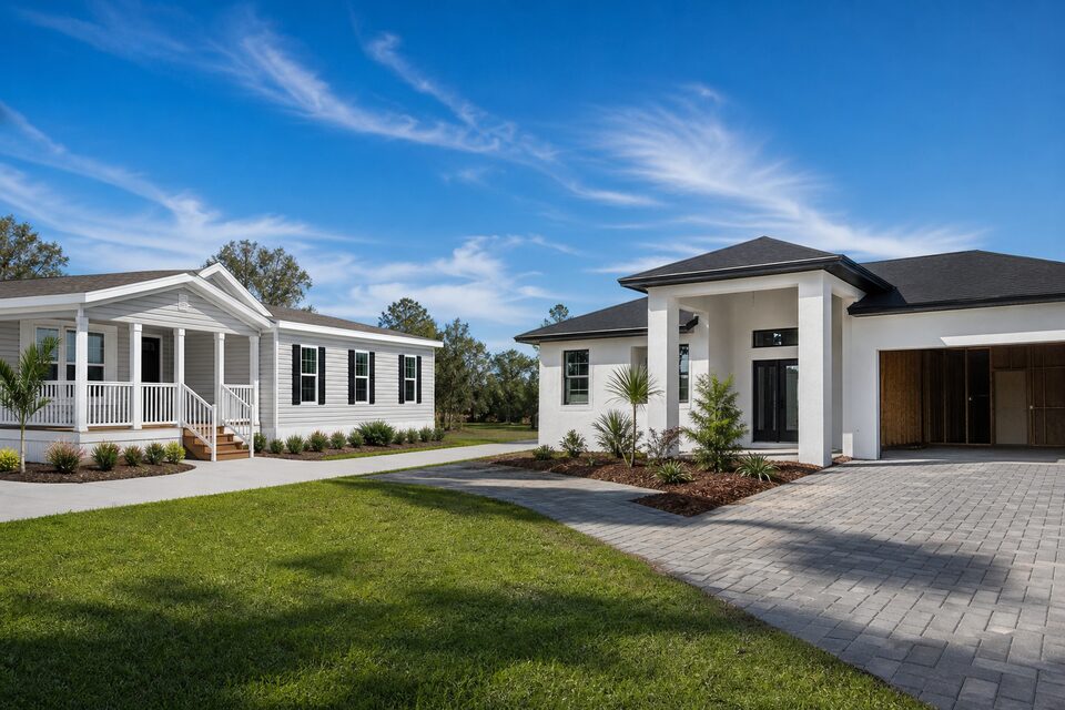 Manufactured home and new construction in Florida